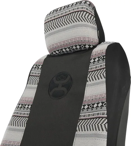 Vista 3 de Hooey - Funda de asiento de respaldo bajo, protección duradera de asiento de cubo, fácil de instalar fundas de asiento para auto, Hazer (Baja)