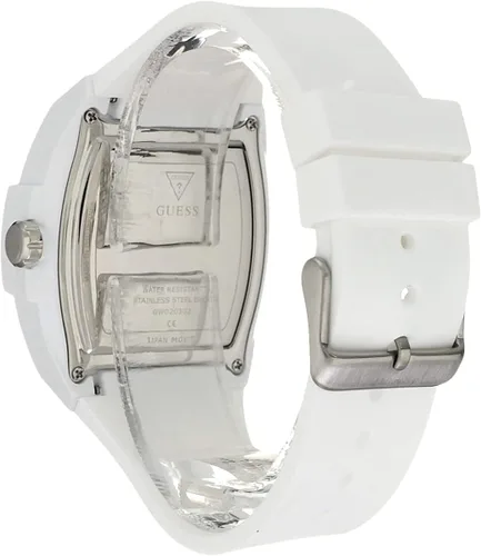 Vista 3 de GUESS Reloj multifunción con esfera expuesta en tono dorado