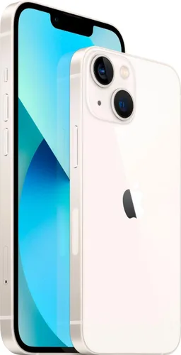 Vista 2 de Apple iPhone 13 Mini, 128 GB, blanco estrella - AT&T (reacondicionado)