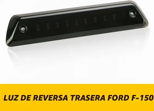 Vista 5 de 3ª luz de freno negra ahumada, compatible con Ford F150 2009-2014 (no para modelos Raptor)