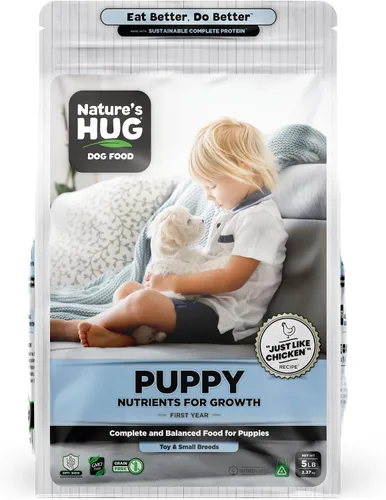 Vista 11 de Nature's HUG Alimento seco hipoalergénico para perros adultos y razas pequeñas, nutrición completa y equilibrada, apoyo estomacal sensible, alto