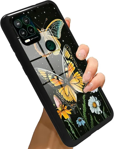 Vista 95 de Funda para Motorola Moto G Stylus 5G 2021 de vidrio templado, funda negra con diseño de mujer negra africana para mujeres y hombres, antiarañazos, a