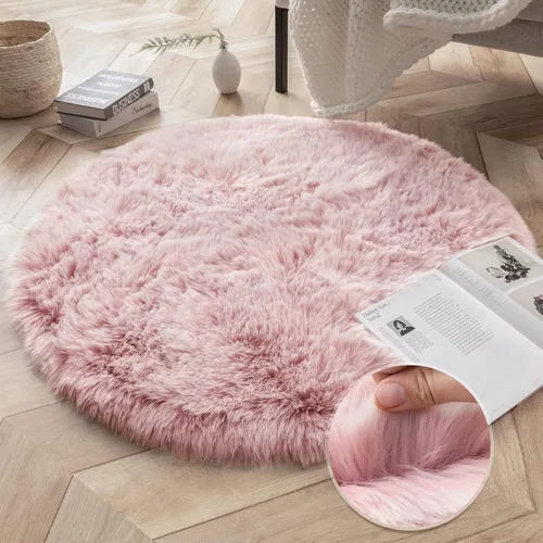 Vista 12 de Ashler HOME DECO Funda de piel sintética de zorro suave para silla, alfombra para dormitorio, suelo, sofá, sala de estar, color negro y blanco, 2 x