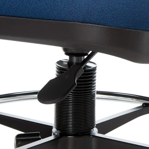 Vista 6 de Lorell 80010 Taburete ajustable para tareas múltiples, 24 pulgadas x 24 pulgadas x 40-1/2 pulgadas x 50-1/2 pulgadas, azul