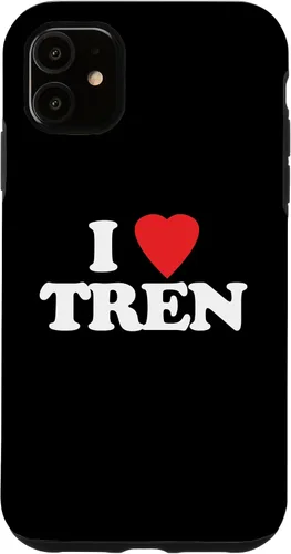 Vista 8 de I Love Tren - Funny Bodybuilder Weightlifting Workout Gym Case for iPhone 17