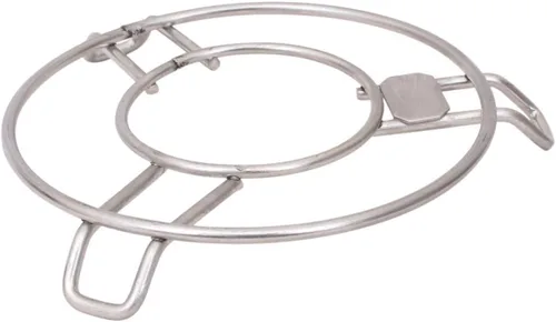 Vista 2 de Juego de 3 soportes para ollas de acero inoxidable, paquete de 3, sartén caliente de acero inoxidable resistente al calor