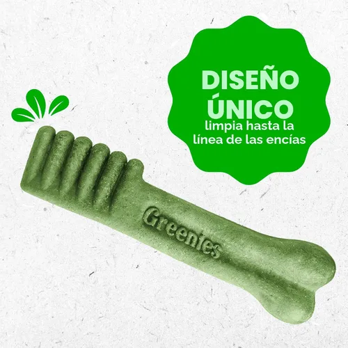 Vista 11 de Greenies Golosinas dentales naturales para perros adultos recomendadas por veterinarios, tamaño Teenie, sabor a arándano azul, paquete de 12 oz., 43