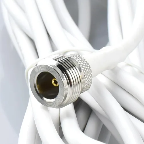 Vista 2 de 10dBi al aire libre 4G LTE 5G antena N conector hembra Omni