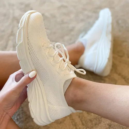 Vista 7 de JENN ARDOR Zapatos deportivos para caminar para mujer, tenis deportivos sin cordones, informales, para correr, ligeros, antideslizantes, elásticos