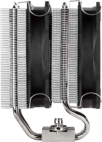 Vista 4 de Silverstone Technology Hydrogon D120 ARGB Enfriador de CPU de doble torre, HYD120-ARGB, ahora con soporte LGA1700 y LGA1851
