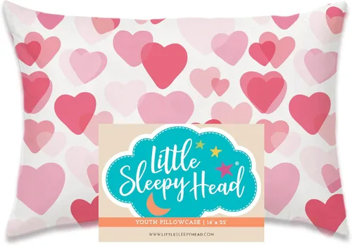 Vista 19 de Funda de almohada para jóvenes Little Sleepy Head - 100% funda de almohada de algodón y hipoalergénica - Funda de almohada envolvente de ajuste