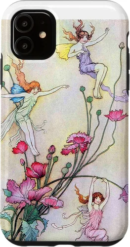 Vista 6 de Carcasa para iPhone 12, diseño de flores de baile de Warwick Goble