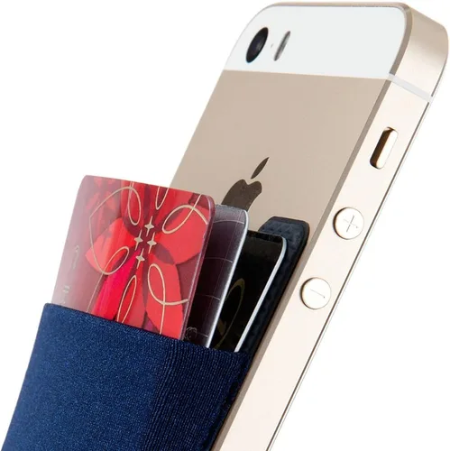 Vista 10 de Sinjimoru - Tarjetero para la parte posterior del teléfono, Sinji Pouch Basic 2