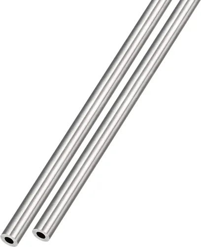 Vista 41 de METALLIXITY Tubo de acero inoxidable 304 (0.118 in de diámetro exterior x 0.008 in de pared T x 9.843 in de largo), 2 piezas, tubo recto