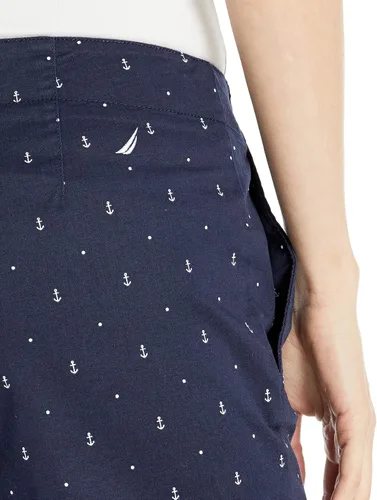 Vista 3 de Nautica Pantalones cortos de algodón elástico a medida para mujer