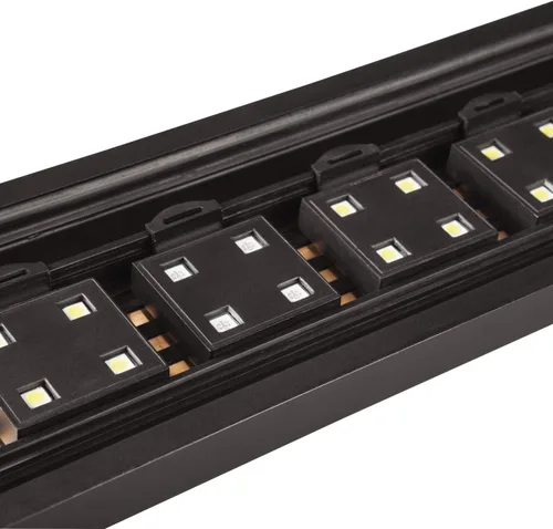 Vista 5 de Marineland Luz LED esencial totalmente ajustable para acuarios de 10 galones, iluminación personalizable