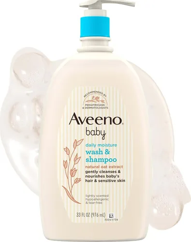 Vista 11 de Gel de ducha y champú Aveeno de bebé, 381371023905, 1, 1