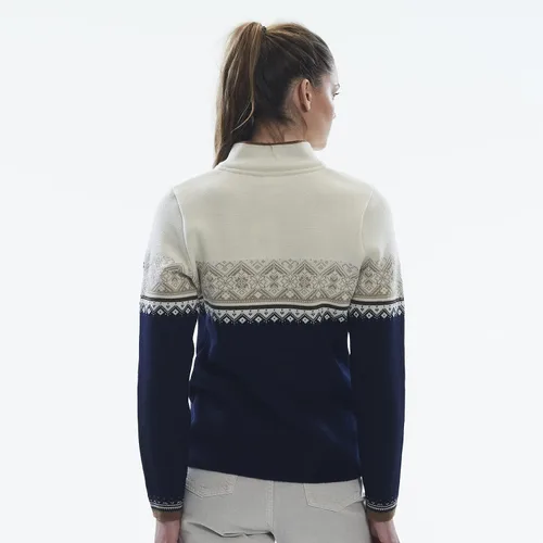 Vista 3 de Dale of Norway Moritz - Suéter para mujer, 100% lana merina, suéter para mujer, suéter para mujer