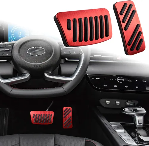 Vista 8 de Compatible con Hyundai Elantra Accent Loniq Kona Venus Compatible con Kia Forte NIRO Rio Sedona Seltos Soul Accesorios Deportivos Antideslizantes