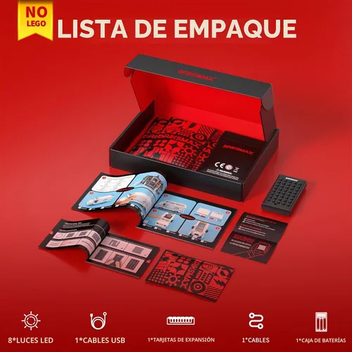Vista 5 de BRIKSMAX Kit de luces 2.0 compatible con Lego Disney Sally Flowerpot 43288 - Kits de iluminación LED originales (solo accesorios) para exhibición