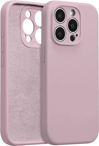 Vista 45 de Funda de silicona para iPhone Air, con [protección completa de la cámara] [forro de microfibra suave antiarañazos], funda de silicona líquida ultra
