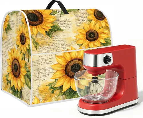 Vista 17 de Cubierta antipolvo de cocina compatible con batidora de pie de 4.5 Postre