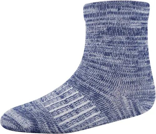 Vista 4 de PEDS Calcetines de crecimiento unisex para bebés con bolsa de lavandería de malla, 8 pares