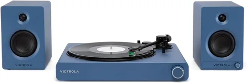 Vista 8 de Victrola Stream Onyx - Tocadiscos con transmisión Wi-Fi de 2 velocidades con salida Bluetooth, funciona con Sonos y Victrola Tempo – Altavoces