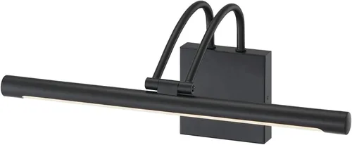 Vista 2 de Westinghouse Lighting 7501600 - Luz LED regulable ajustable de 17 pulgadas, 15 W, acabado negro mate, 3000 K