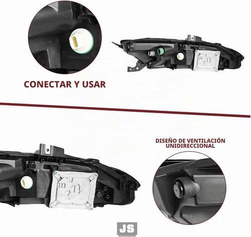 Vista 6 de JSBOYAT Compatible con 2014-2018 Jeep Cherokee Luz LED DRL de estacionamiento Señal de giro estilo OE Faros LED DRL cromados para parachoques Señal