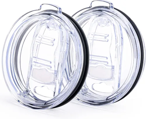 Vista 10 de Tapa de repuesto de 20 onzas para vaso YETI Rambler, Atlin, taza SUNWILL, tapas a prueba de derrames y resistentes a salpicaduras para boca de taza