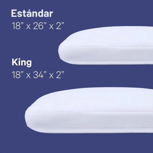 Vista 5 de Casper - Almohada para dormir de espuma de perfil bajo para dormir, estándar, color blanco