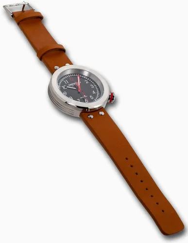 Vista 3 de Chotovelli Gauge 45mm Manometer dial Italian Leather Racing Men's Watch - 8800.123