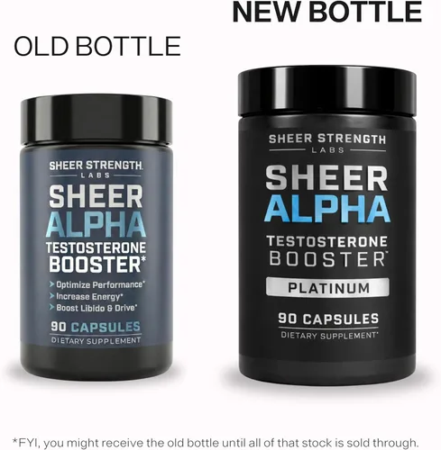 Vista 8 de Potenciador de testosterona para hombres - Sheer Alpha T-Booster - Dosis clínicamente respaldada, fórmula más fuerte - Hecho en Estados Unidos