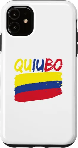 Vista 5 de Funda para iPhone 15 Quiubo Bandera Colombiana Arg Colombia