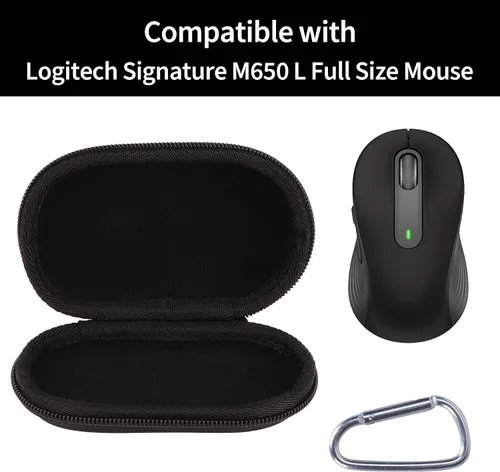 Vista 3 de Funda compatible con Logitech Signature M650 L / M550 L de tamaño completo Mouse