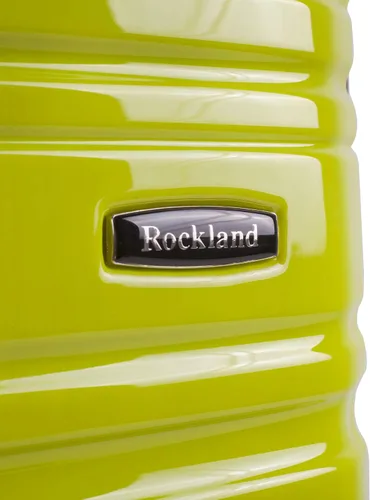 Vista 5 de Rockland Santa Fe - Equipaje con carcasa rígida y ruedas giratorias, Dos tonos de verde