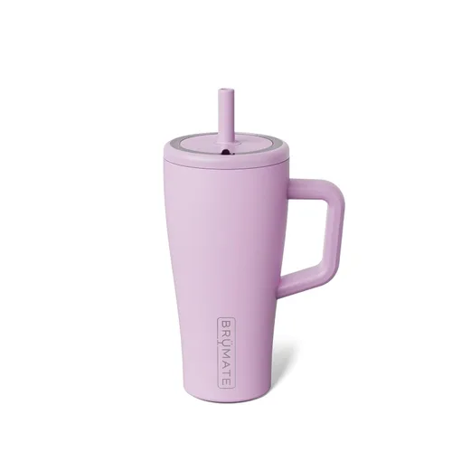 Vista 67 de BrüMate Era Vaso Térmico de 20 oz con Asa y Pajilla Vaso Térmico Aislante 100% A Prueba de Fugas con Tapa y Pajilla Hecho de Acero Inoxidable