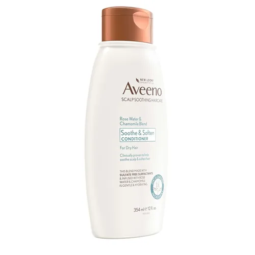 Vista 6 de Aveeno - Champú con mezcla de agua de rosas y manzanilla, Conditioner, NA
