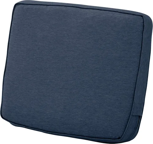 Vista 24 de Classic Accessories Ravenna - Cojín de asiento de patio resistente al agua de 21 x 19 x 5 pulgadas, verde azulado, cojín de sofá de dos plazas