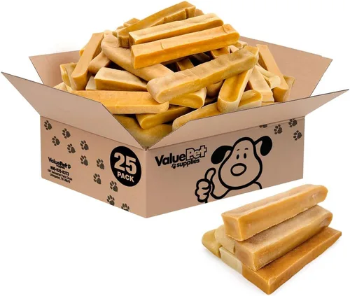 Vista 19 de ValueBull Himalayan Yak Cheese - Masticables para perros, medianos, 50