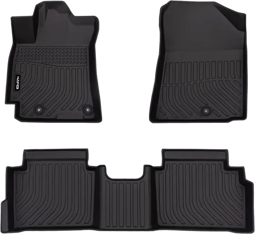 Vista 18 de HAFIDI® Juego de alfombrillas y forro de carga para Kia EV9 2024 2025 2026 (no apto para sillas de relajación), protección para todo tipo de clima