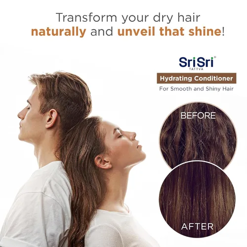 Vista 6 de SRI SRI TATTVA Acondicionador hidratante para cabello liso y brillante – Acondicionador ayurvédico para el cabello con Bhringraj y Aloe Vera