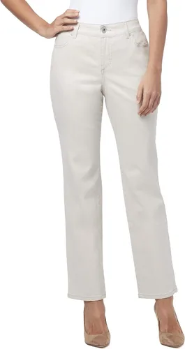 Vista 2 de Bandolino Mandie Signature Fit - Jeans rectos de tiro alto para mujer