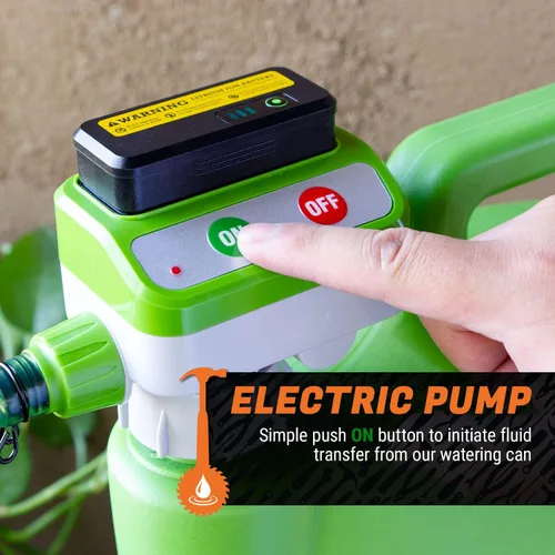 Vista 3 de TERA PUMP Bomba de agua no potable con USB-C recargable, contenedor de agua de bombeo automático de 3.8 galones incluido, flujo de 2.2 galones por