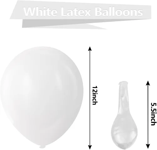 Vista 2 de 50 globos de 12 pulgadas de un solo