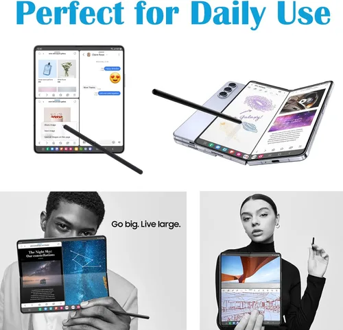 Vista 5 de Galaxy Z Fold 6/5 S Pen Fold Edition Reemplazo para Samsung Galaxy Z Fold6/5 5G Slim S Pen, lápiz digital para Samsung Galaxy Z Fold 6 Edition
