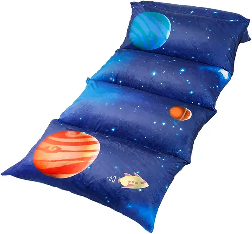 Vista 13 de Butterfly Craze - Funda de almohada para el suelo, funda de colchoneta, acogedora solución de asiento, cojín reclinable, perfecto para leer, ver tv