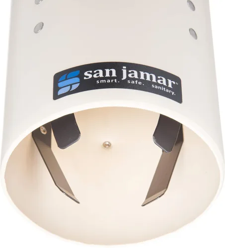 Vista 2 de San Jamar, Dispensador de polietileno para espuma de tazas, C4210PFSD, Blanco, 1, 1