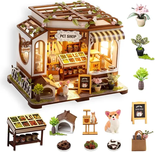 Vista 10 de Kit de casa en miniatura de Book Nook DIY